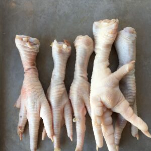 Chicken; Feet, Raw in approx 2lb packs