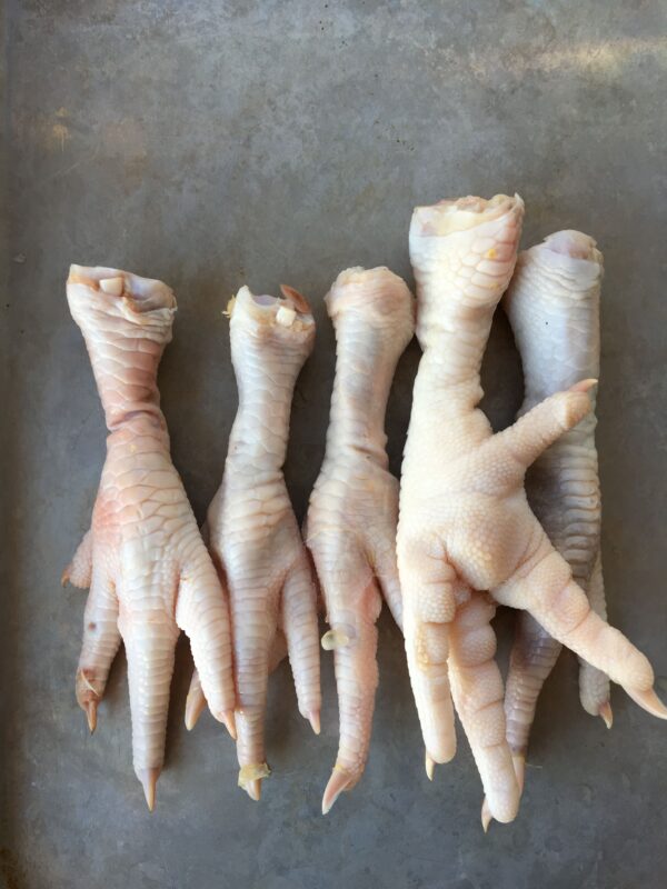 Chicken; Feet, Raw in approx 2lb packs