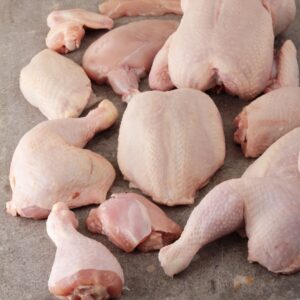 Chicken; entire chicken cut into 8 pcs