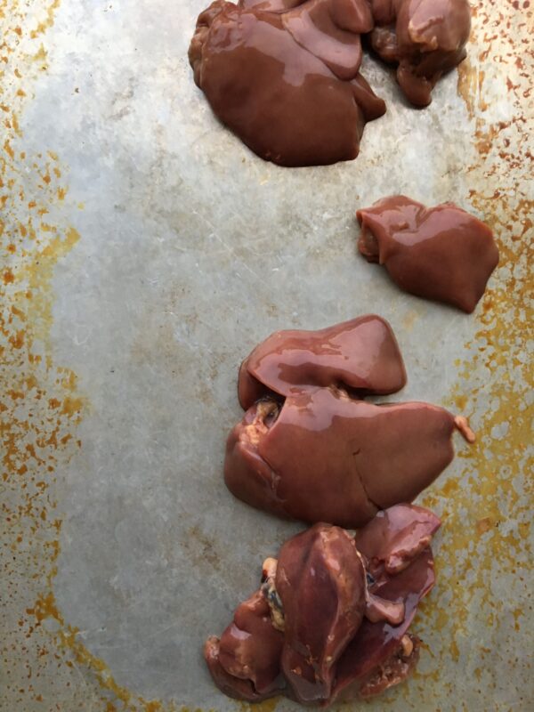 Chicken; Livers