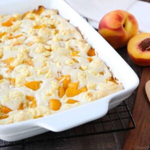 Baked Goods; Peaches and Cream Delight